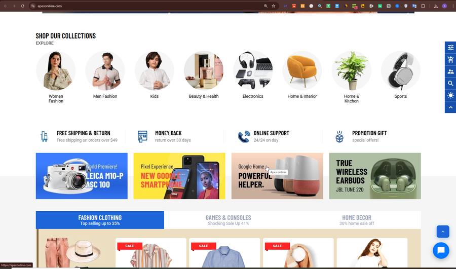 Apex Online collections