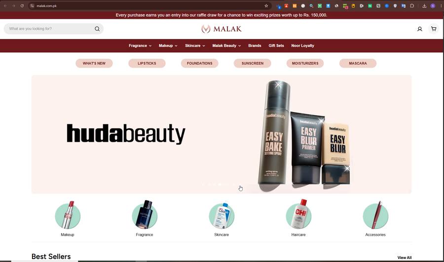 Malak homepage